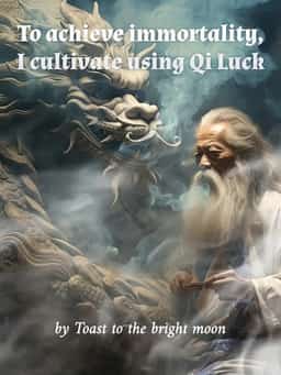 To achieve immortality, I cultivate using Qi Luck novel cover