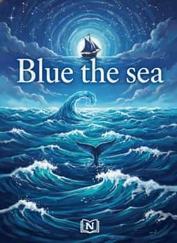Blue the sea novel cover