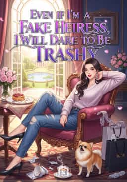 Even if I'm a Fake Heiress, I Will Dare to Be Trashy novel cover