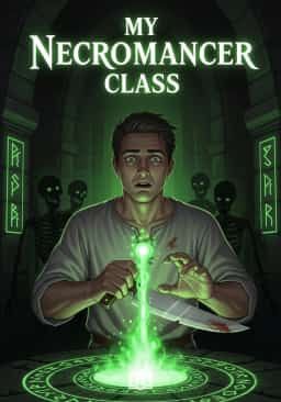 My Necromancer Class novel cover