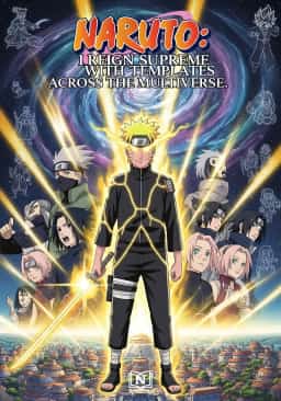 Naruto: I Reign Supreme with Templates Across the Multiverse. novel cover