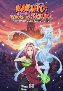 Naruto: Reborn as Sakura with Manyuu Chifusa Template novel cover