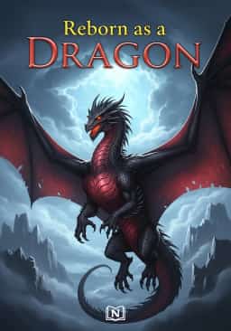Reborn as a DRAGON novel cover