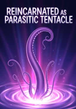 Reincarnated as Parasitic Tentacle novel cover