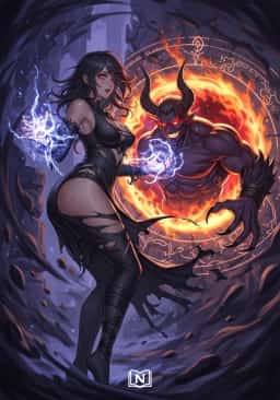 SMUT: I Summoned The Demon Lord curvey and broken Daughter