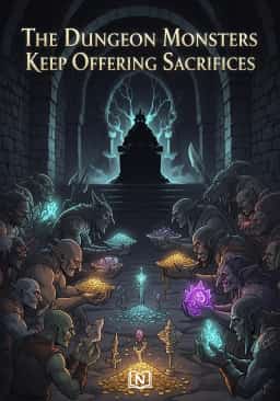 The Dungeon Monsters Keep Offering Sacrifices novel cover