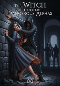The Witch and Her Four Dangerous Alphas novel cover