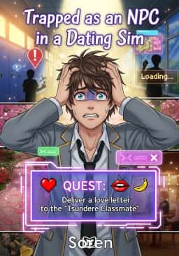 Trapped as an NPC in a Dating Sim novel cover