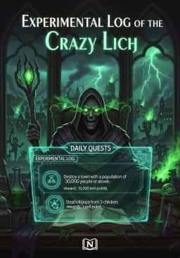 Experimental Log of the Crazy Lich novel cover
