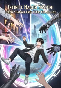 Infinite Harem System: I Grow Stronger From Every Female Lead novel cover