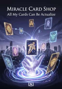 Miracle Card Shop: All My Cards Can Be Actualize novel cover