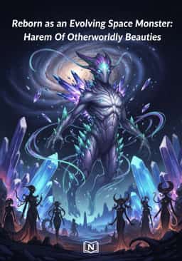 Reborn as an Evolving Space Monster: Harem Of Otherworldly Beauties novel cover