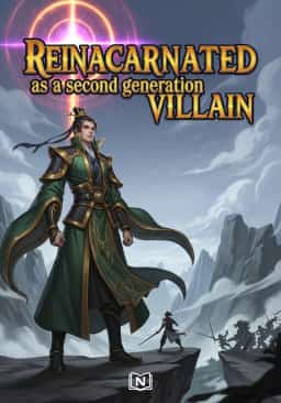 Reincarnated as a second generation villain novel cover
