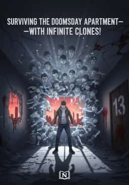 Surviving the Doomsday Apartment—With Infinite Clones! novel cover