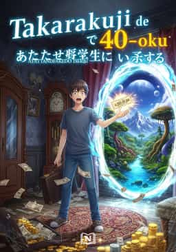 Takarakuji de 40-oku Atattandakedo Isekai ni Ijuu Suru novel cover