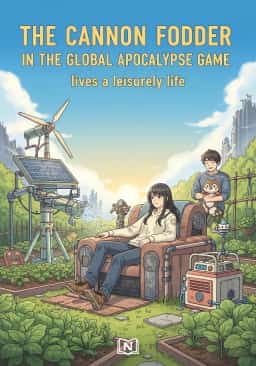 The Cannon Fodder in the Global Apocalypse Game lives a leisurely life novel cover